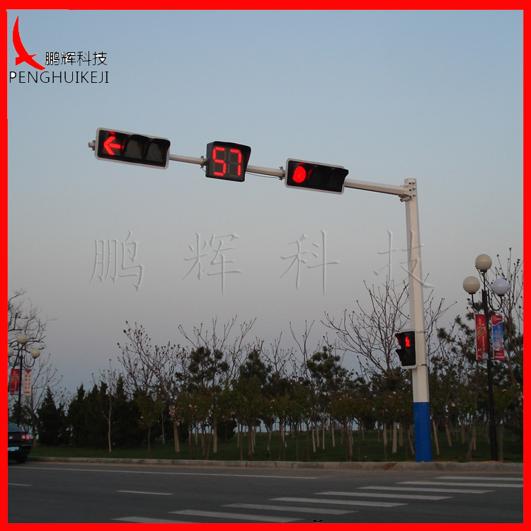 懸臂式信號燈安裝案例